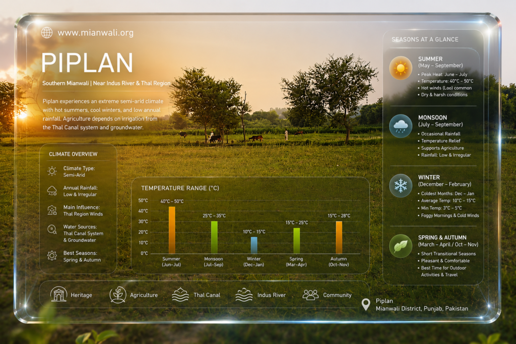 Climate of Piplan
